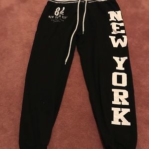 Black Sweatpants and Leggings